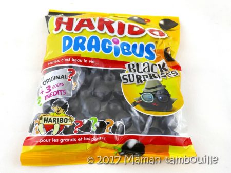 Haribo - Dragibus Black Surprise, Novembre 2017