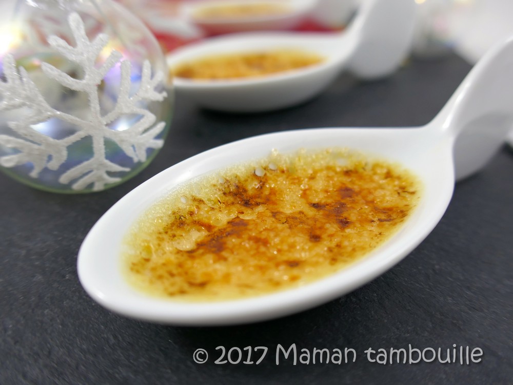 Read more about the article Crème brûlée au foie gras