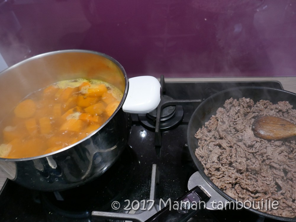 Parmentier de patate douce Maman Tambouille