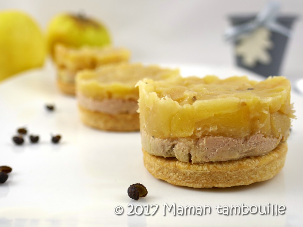 Lire la suite à propos de l’article Tatin de foie gras au poivre de timut