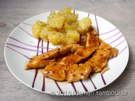 Aiguillettes De Poulet Miel Et Moutarde Maman Tambouille