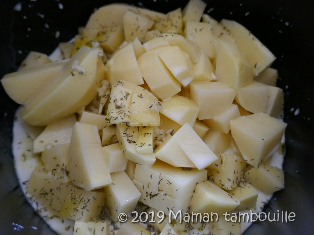 Brandade de haddock {cookeo} Maman Tambouille