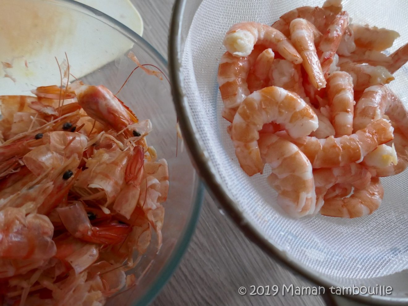Lasagnes aux crevettes et sa bisque safranée Maman Tambouille