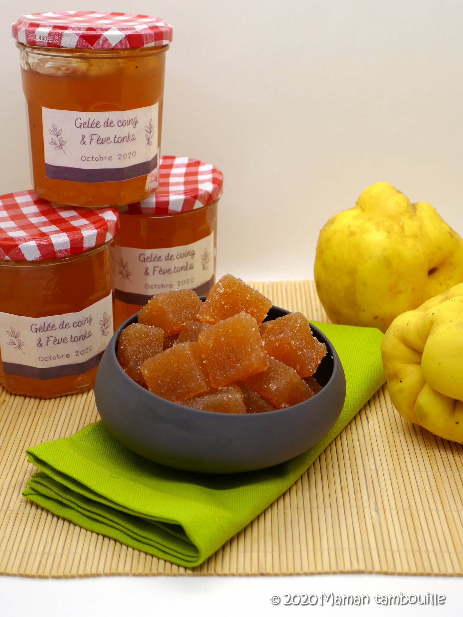 Pâtes de coing Maman Tambouille