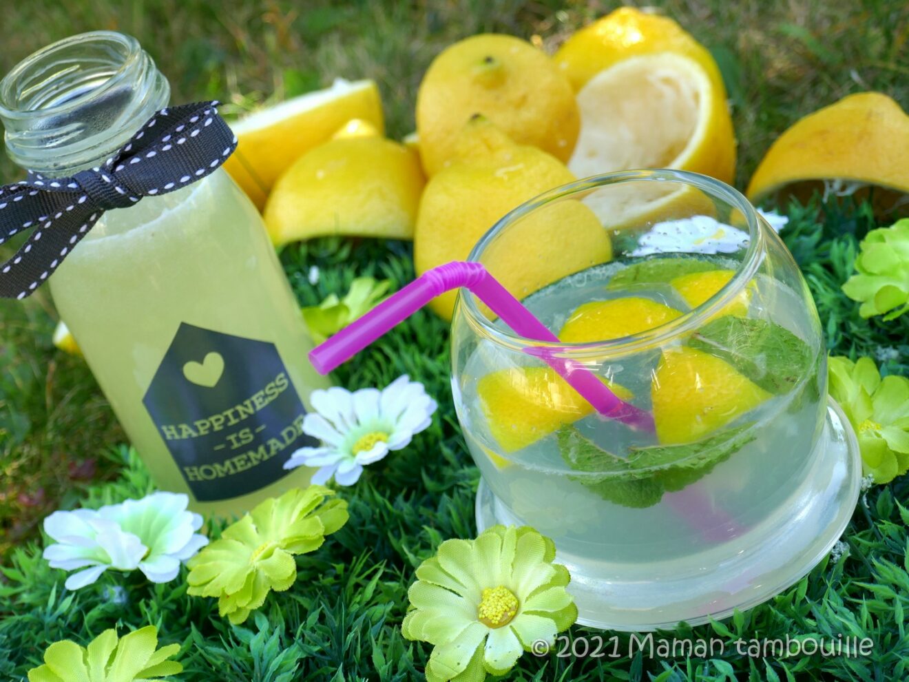 Sirop de citron Maman Tambouille