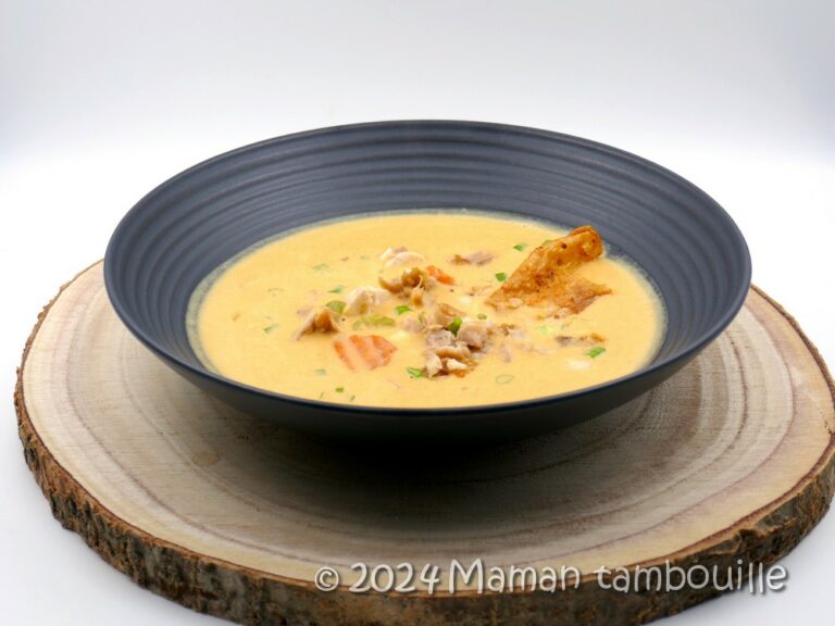 Bouillon thaï au poulet Maman Tambouille